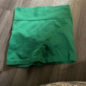 Amazon Vibrant Green Women's Athletic Shorts